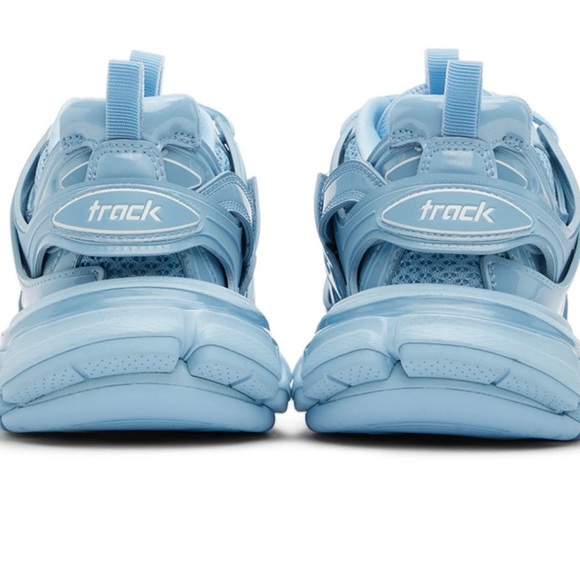 New On Box Light Blue Balenciaga Track Sneaker - Picture 3 of 15